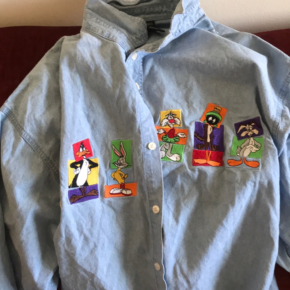 WARNER BROTHERS Looney Tunes Denim Shirt